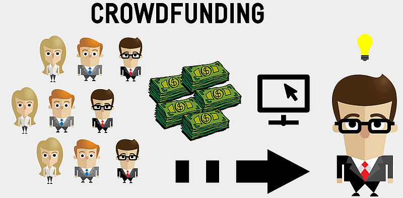 Crowdfunding Symbolbild